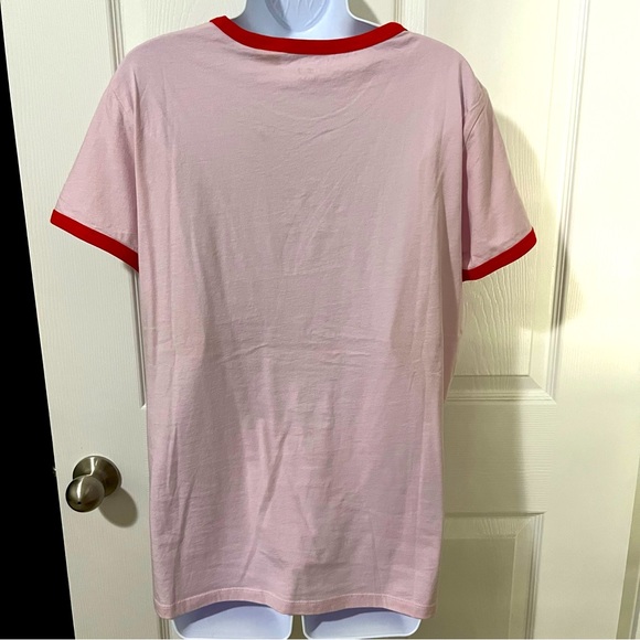 Levi's Pink Ringer Tee - Picture 3 of 4
